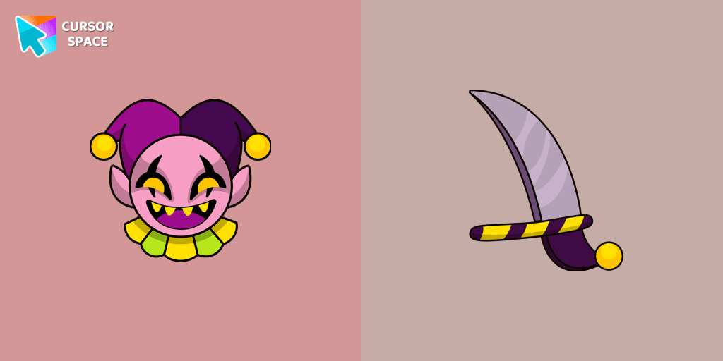 Deltarune Jevil cursor